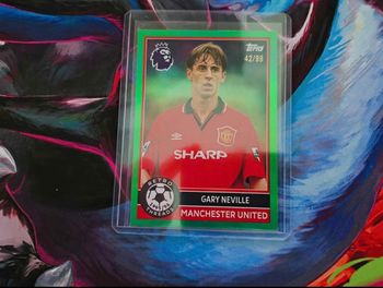 Lot de cartes numérotées topps 