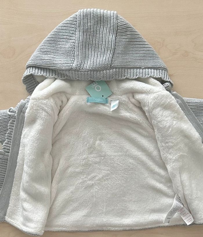 Veste / manteau fille obaibi 3 mois en 59 cm - photo numéro 7