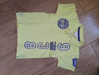 Polo manches courtes jaune Influx - 4 ans