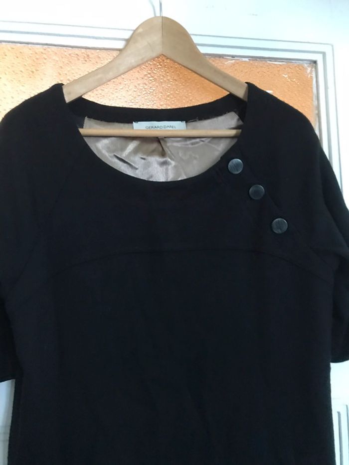Robe longue noir marque Gérard Darel taille 42 - photo numéro 18