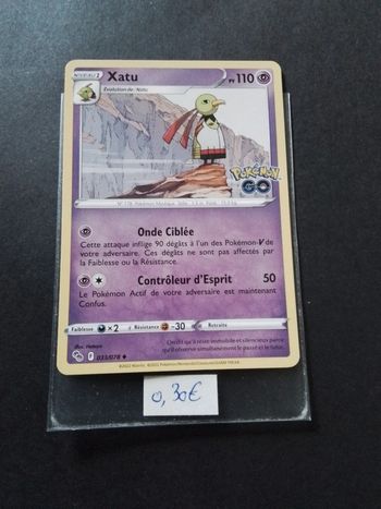 Carte Pokémon Xatu 33/078