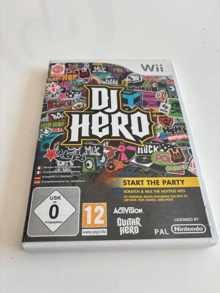 🎶 DJ Hero - Jeu Nintendo Wii 🎶