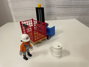 Playmobil Chariot élévateur