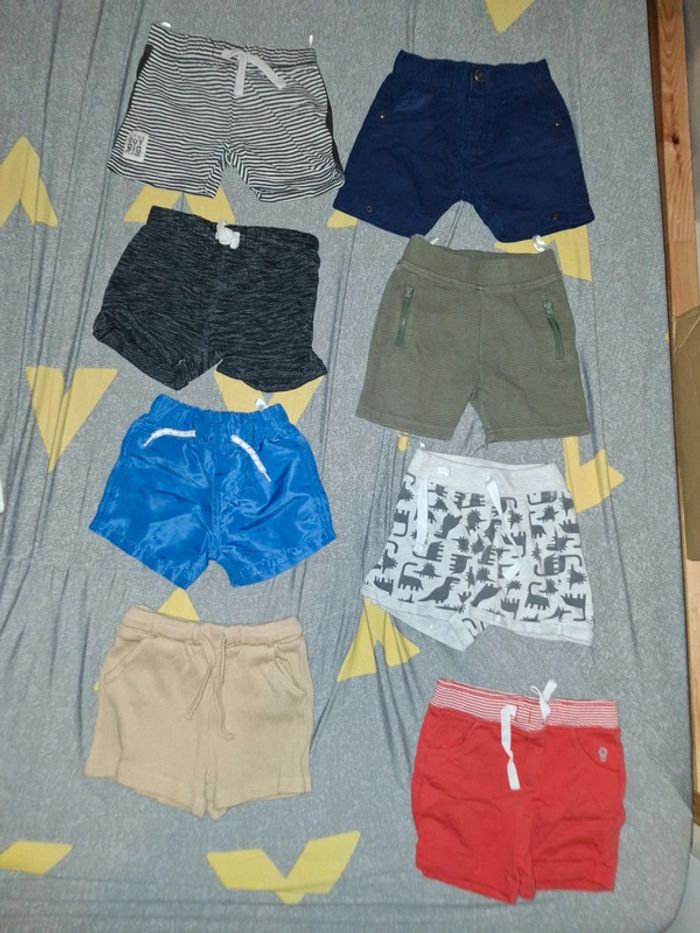 Lot de 8 short