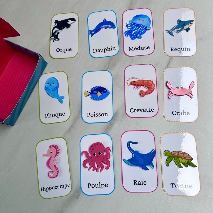 Jeu animaux marins - photo numéro 2