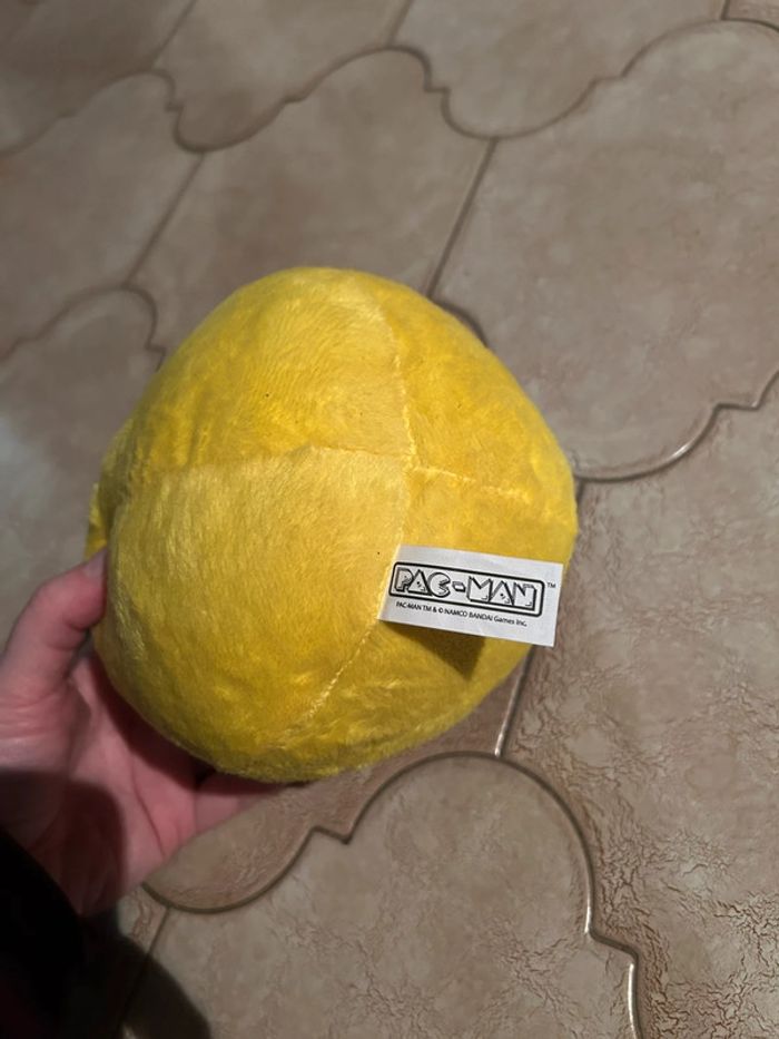 Peluche ancienne vintage pac-man comme neuve - photo numéro 5
