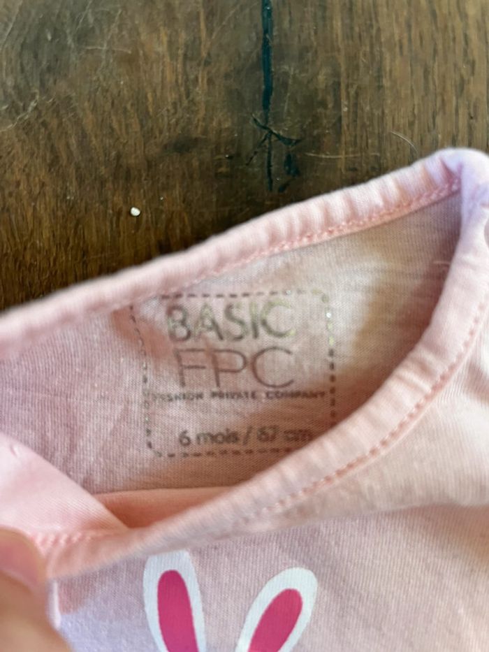 T-shirt manche longues 6mois - photo numéro 2