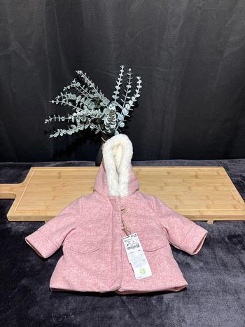 Blouson rose bébé fille taille 3 mois neuf