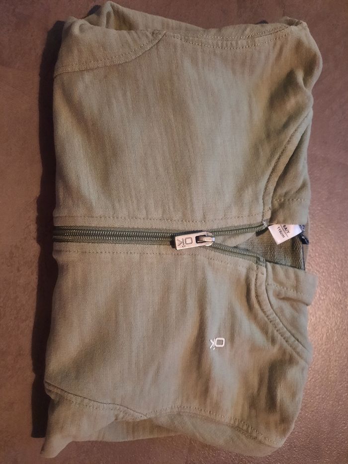 Gilet Okaïdi kaki - photo numéro 4