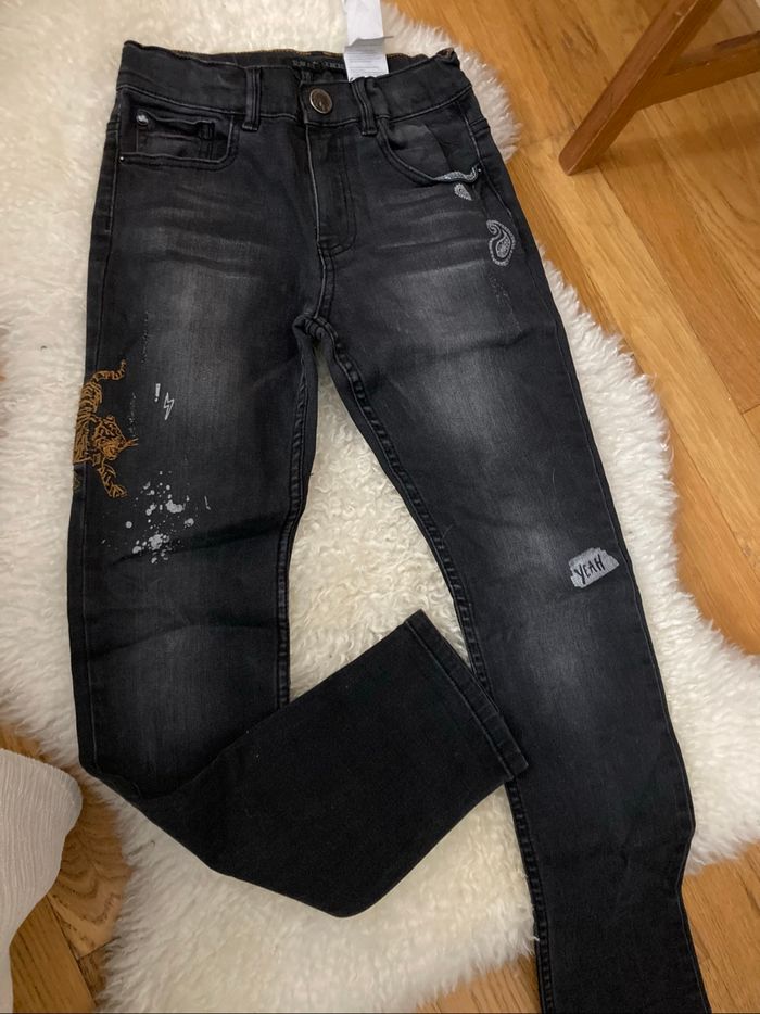 Jean slim,fit IKKS, 10 ans