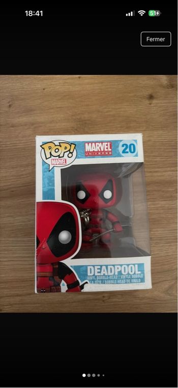 pop marvel deadpool
