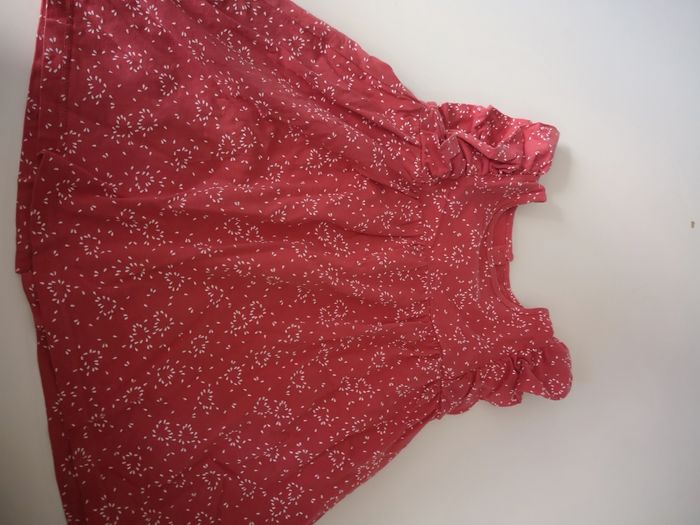 Robe corail coton