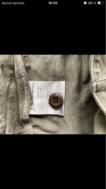 Pantalon cargo le temps des cerises t27