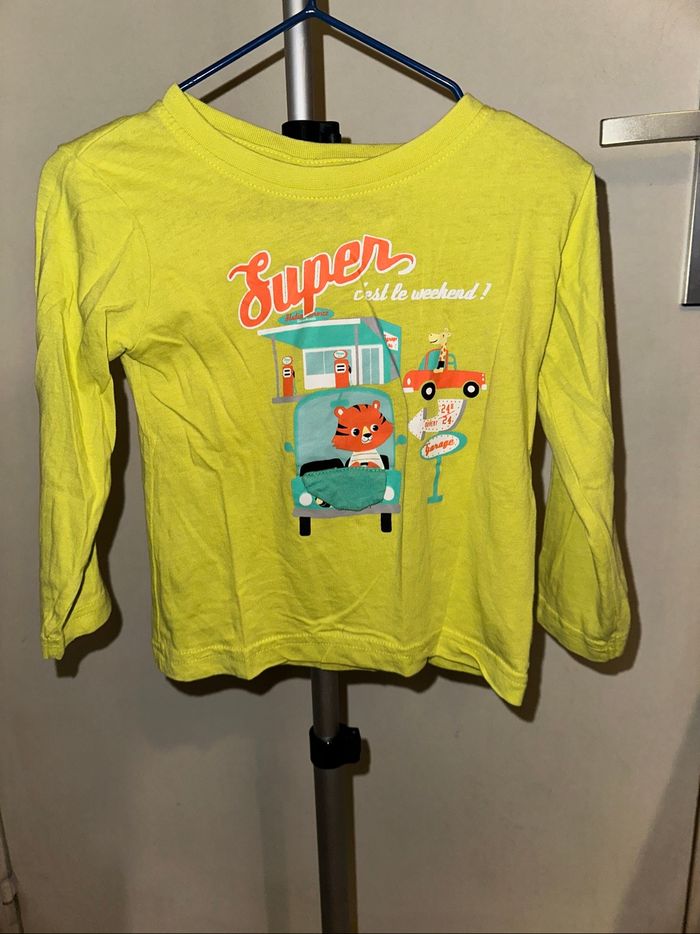 T-shirt manche longue 24 mois - photo numéro 2
