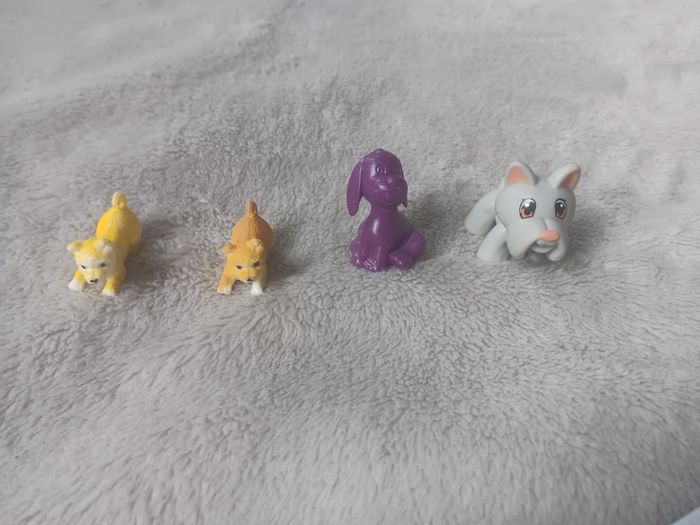 Lot de 4 figurine animaux chiens - photo numéro 2