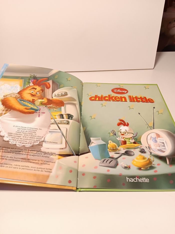 Livre Disney club du livre Chicken Little - photo numéro 4