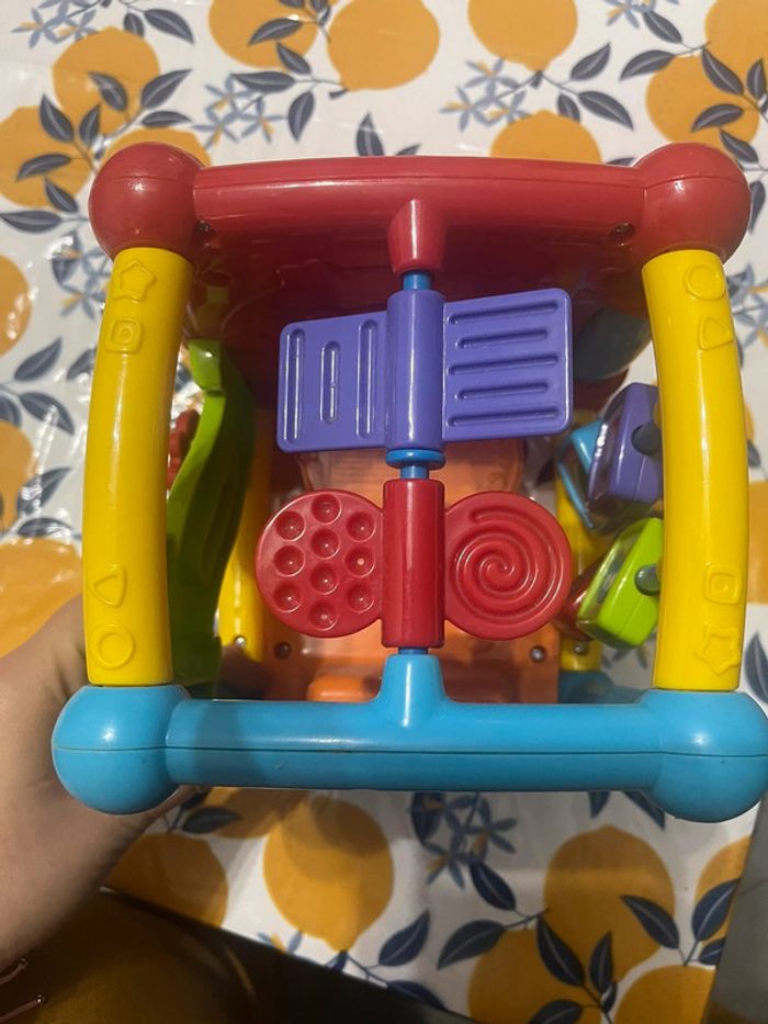 Lot éveil : cube d’éveil vtech et lion - photo numéro 4