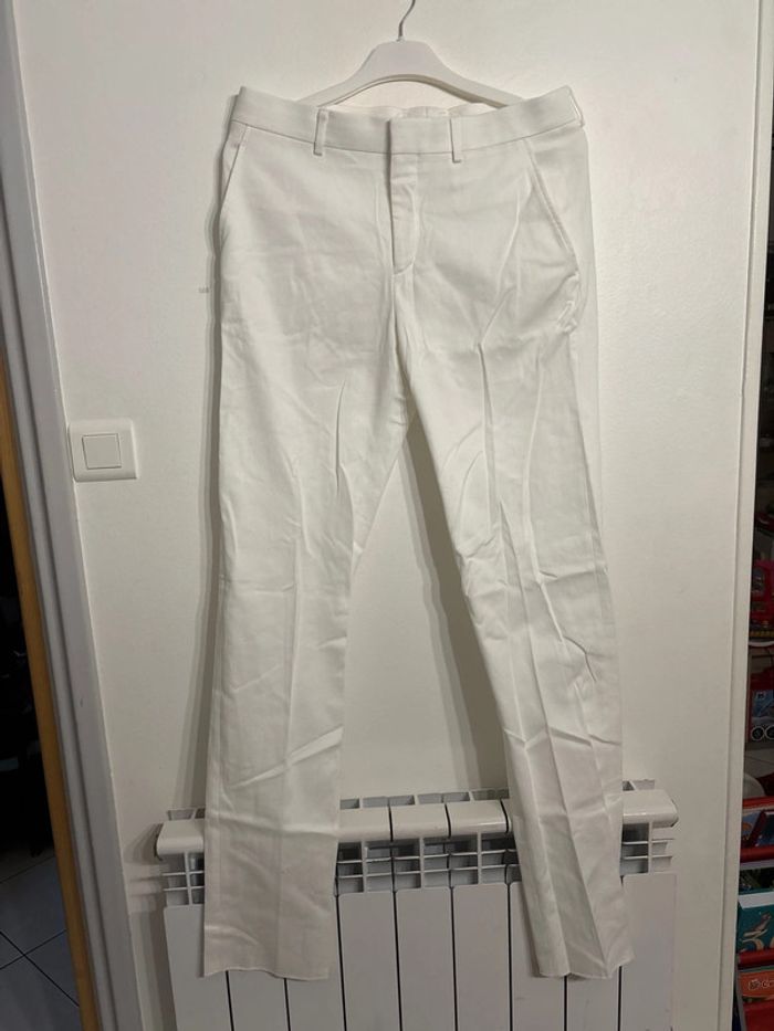 Pantalon hermes blanc