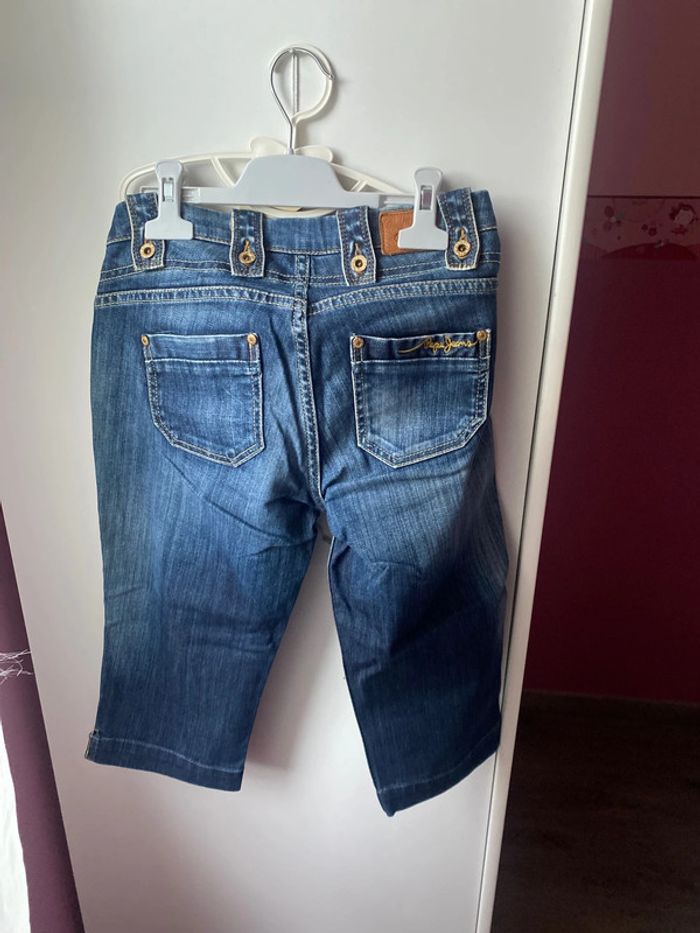Pantacourt jeans Pepe jeans taille 36 ( w 26) - photo numéro 2