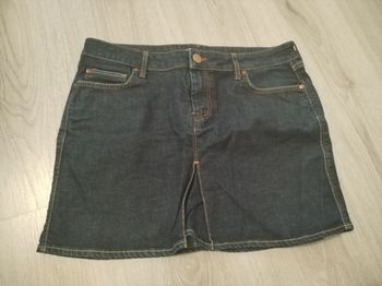 Jupe courte en jeans zara women taille L
