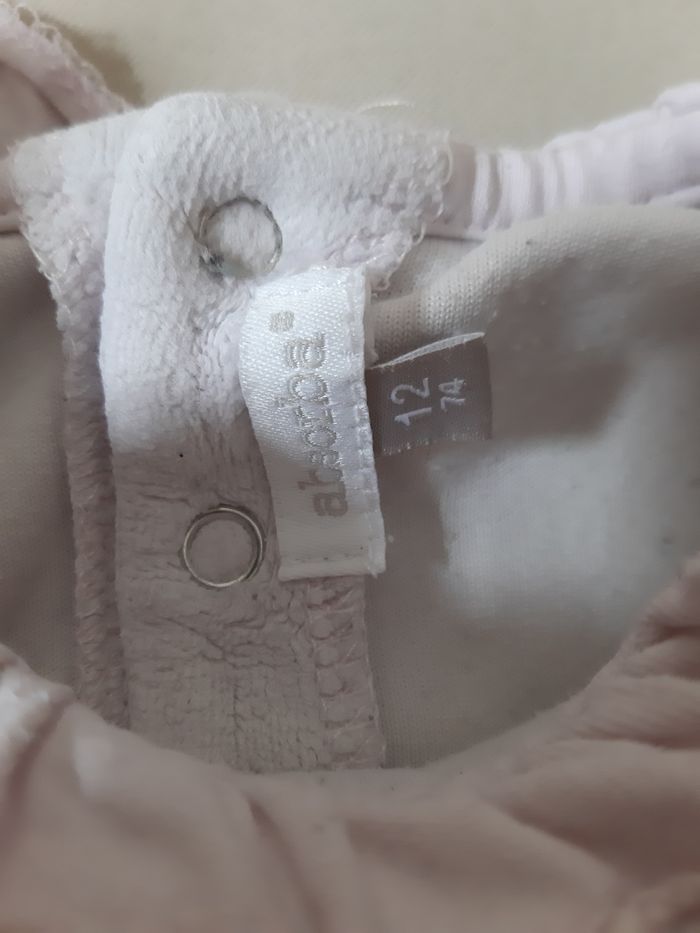 Pyjama velours fille - cœur - absorba - 12 mois - photo numéro 4