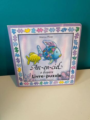 Livre puzzle arc en ciel a disparu