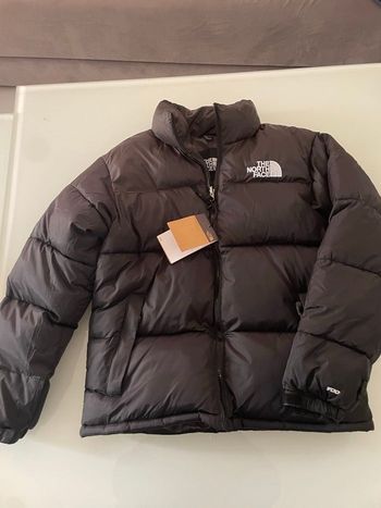 Doudoune north face 700 noir sans capuche 
