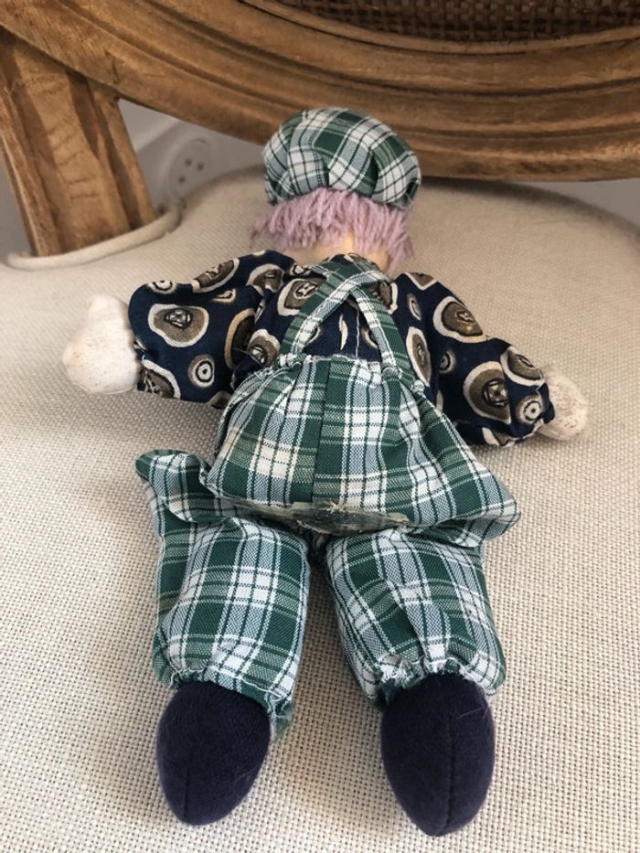 Poupée chiffon et céramique - photo numéro 2
