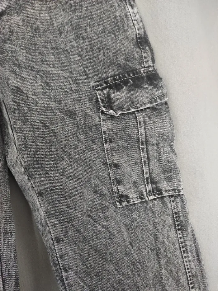 Jean cargo gris T.32 Jennyfer xxs - photo numéro 3