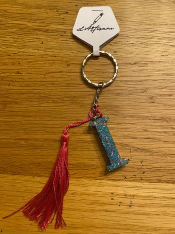 Porte clé Lettre I