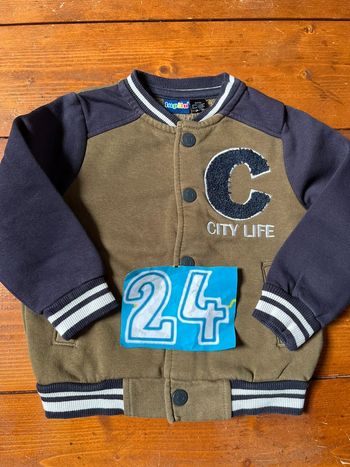 Veste gilet bomber enfant bébé garçon
