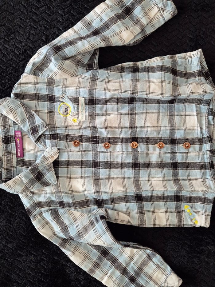 Chemise manches longues