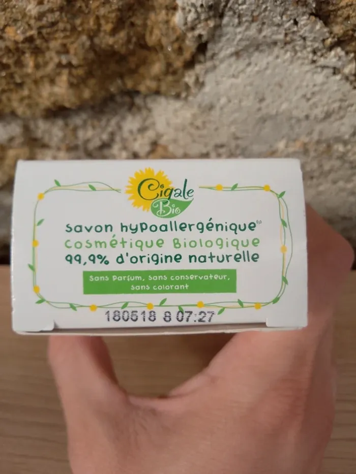 Savon hypoallergénique Cigale Bio - photo numéro 3