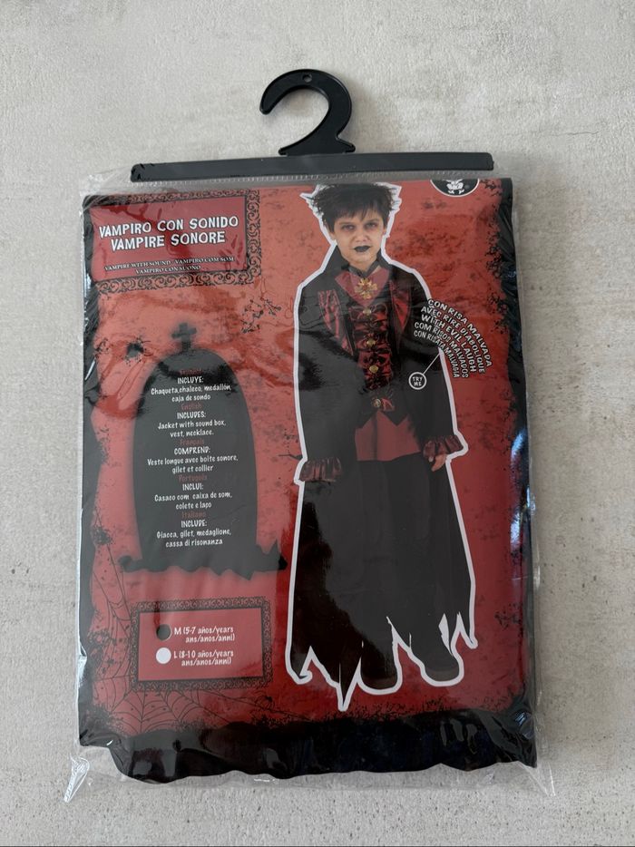 Déguisement Halloween vampire