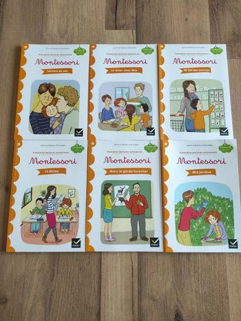 Lot de livres Montessori