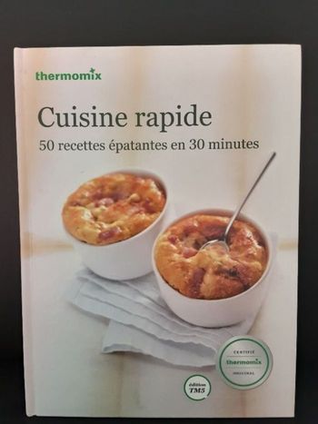 Livre cuisine rapide thermomix