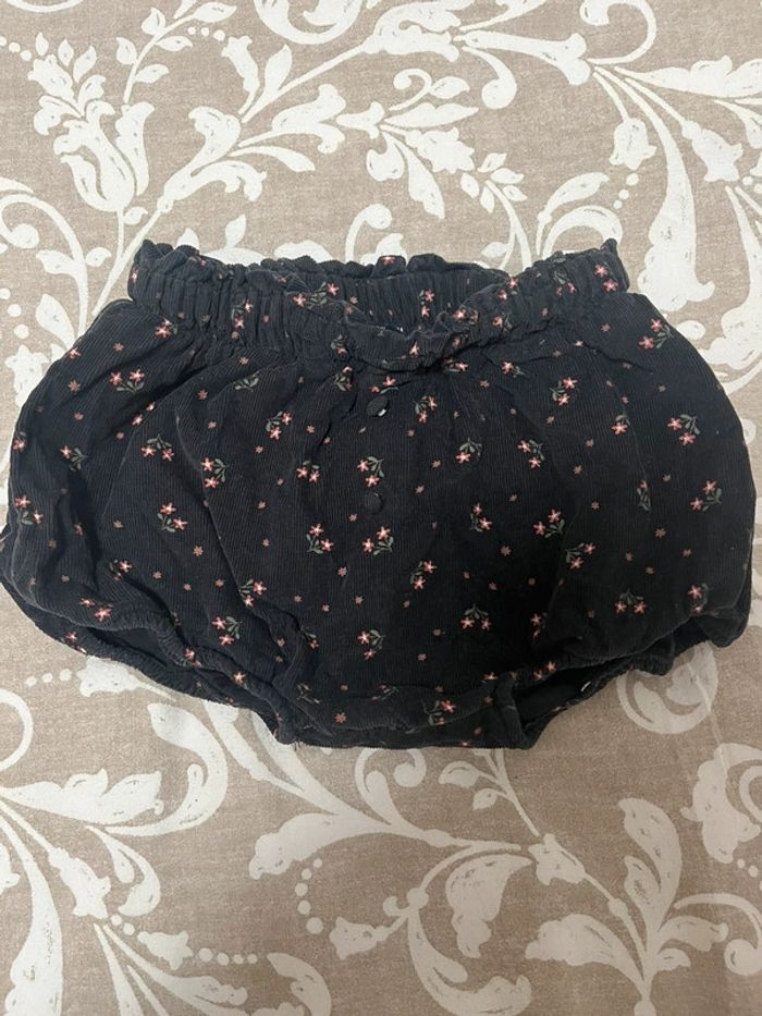 Culotte short bébé fille