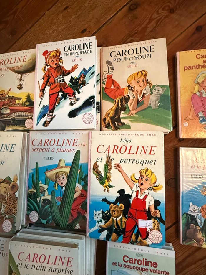 Bibliothèque rose - Livres anciens vintage Caroline Pierre Probst Hachette Jeunesse - photo numéro 5