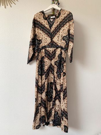 Très belle Robe longue Sandro Paris | neuve avec étiquette prix boutique 409€