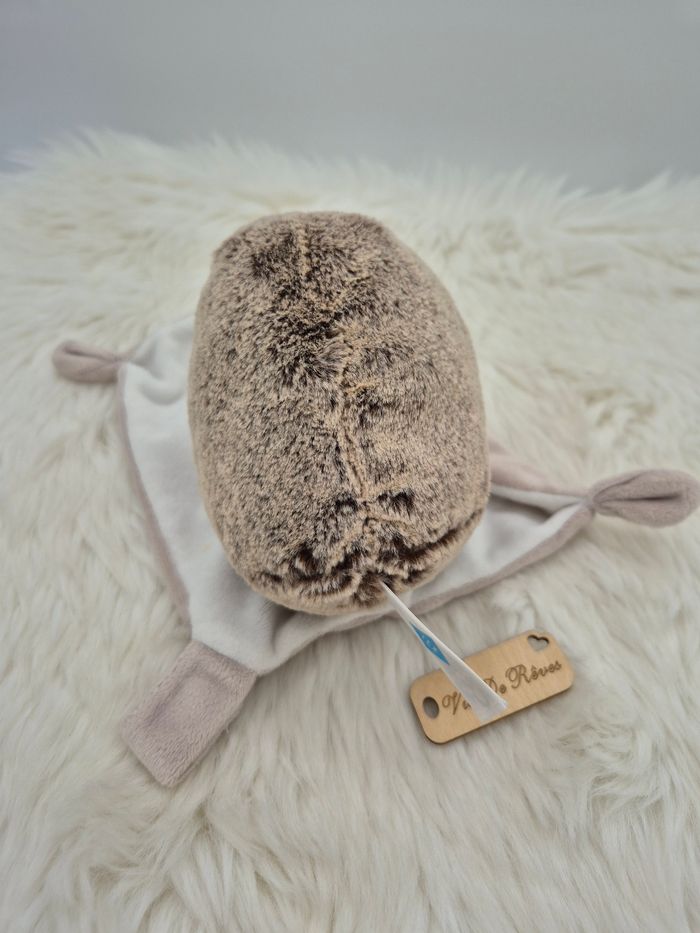 Doudou mouchoir peluche Hérisson Mon Doudou Tex - photo numéro 4