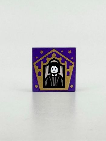 Lego Accessoires Harry Potter : Tile Chocogrenouille Severus Snape - NEUF