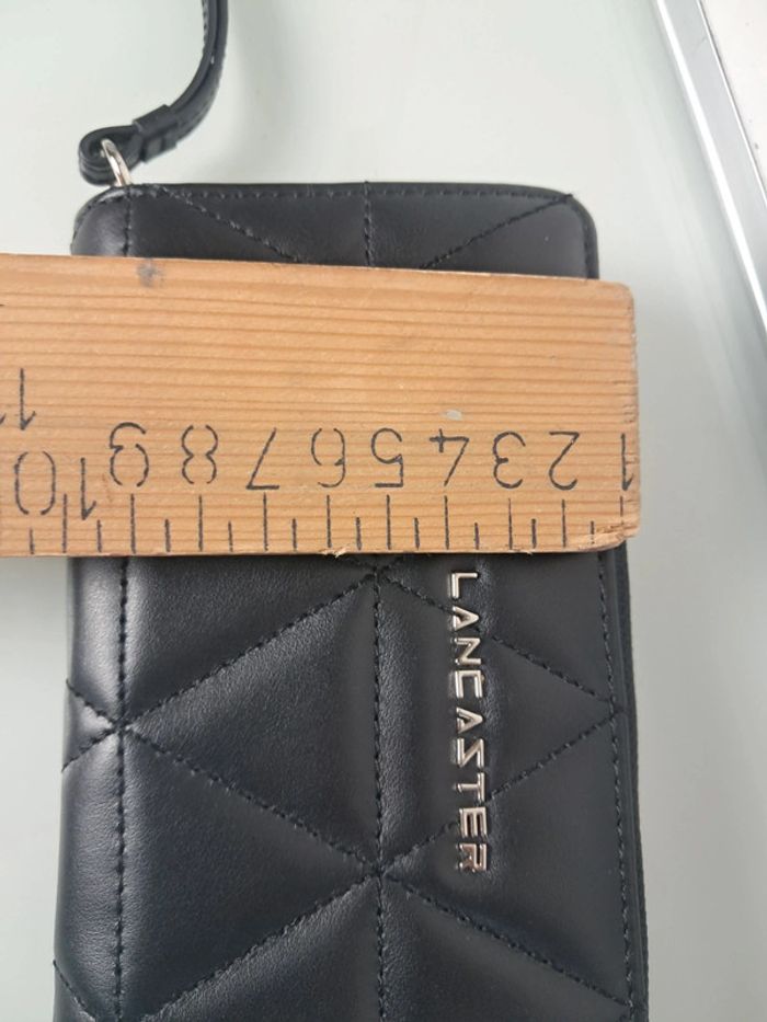 Lancaster portefeuille en cuir avec dragone noir neuf - photo numéro 11