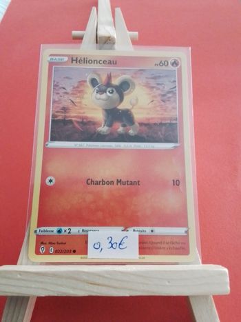 Carte Pokémon Hélionceau 22/203