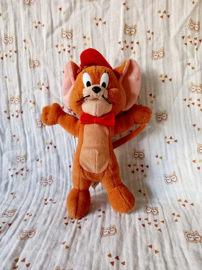 Doudou peluche Tom & Jerry souris