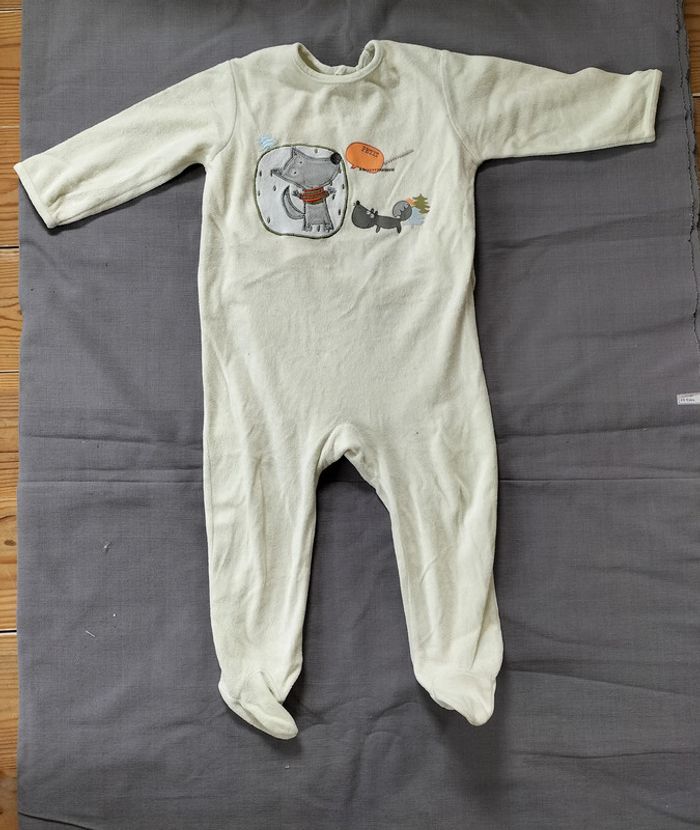 Pyjama mixte hiver 2 ans
