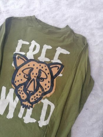T-shirt 🐯 manches longues garçon 12 ans