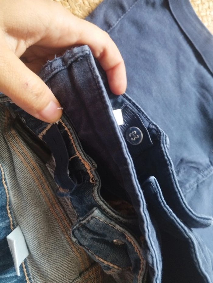 Lot shorts en jean 7/8ans - photo numéro 6