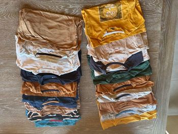 Lot de 18 tee shirt manches longues garçon 