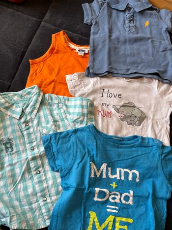 T shirt garçon 12 mois 