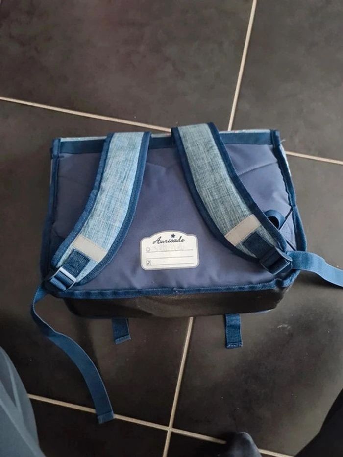 Cartable bleu marque esquisse pour fille école primaire - photo numéro 7